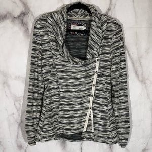 Anthropologie Sweaters - Saturday Sunday anthro grey & white jacket sz. L Anthropologie Sweaters - Saturday Sunday anthro grey & white jacket sz. L